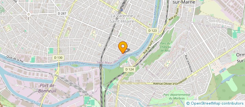 localisation de l'entreprise MADAME TARA HEDREUL  SAINT-MAUR-DES-FOSSES