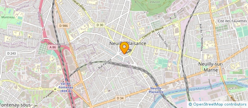 localisation de l'entreprise MADAME TARA HURUNGHEE  NEUILLY-PLAISANCE