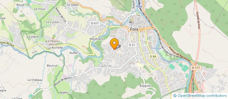 localisation de l'entreprise MADAME TARA LEFRESNE  SAINT-MARTIN-DE-CARALP