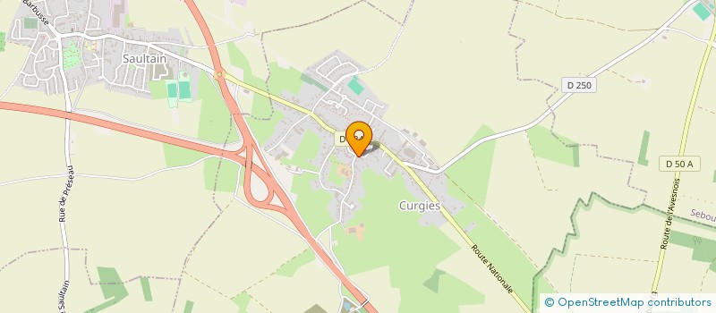 localisation de l'entreprise MADAME TARA NORDICK  CURGIES