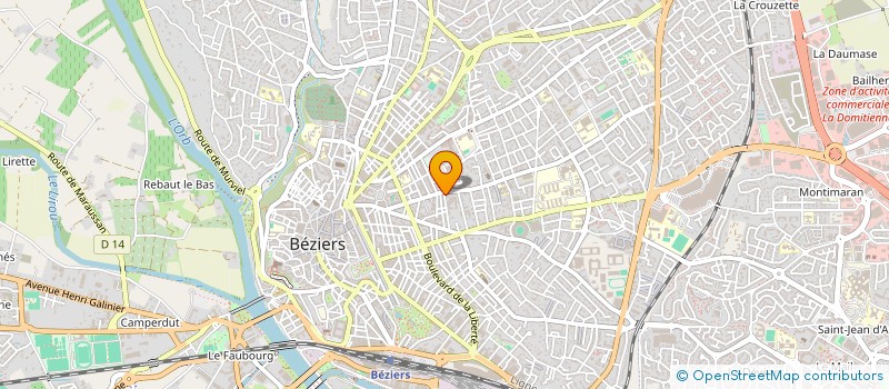 localisation de l'entreprise MADAME TARA SIMES PINEIRO à BEZIERS