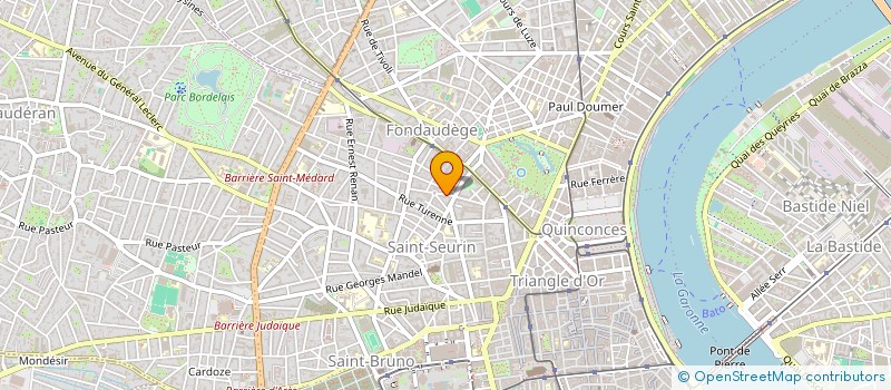 localisation de l'entreprise MADAME TARA TAYLOR à BORDEAUX