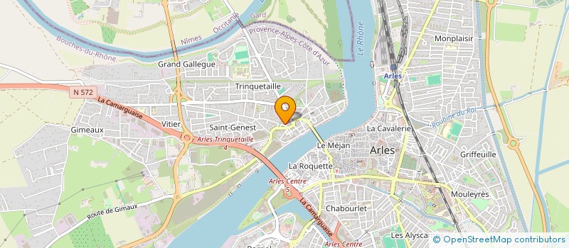 localisation de l'entreprise MADAME TARA ZEAU  ARLES