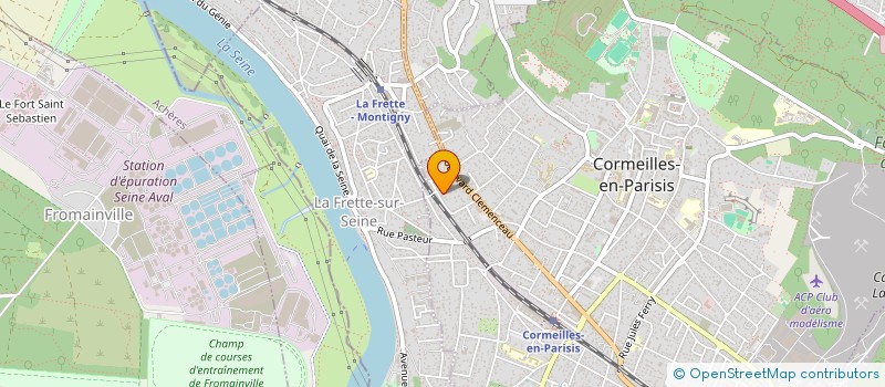 localisation de l'entreprise MADAME TARA ZEROUKI  CORMEILLES-EN-PARISIS