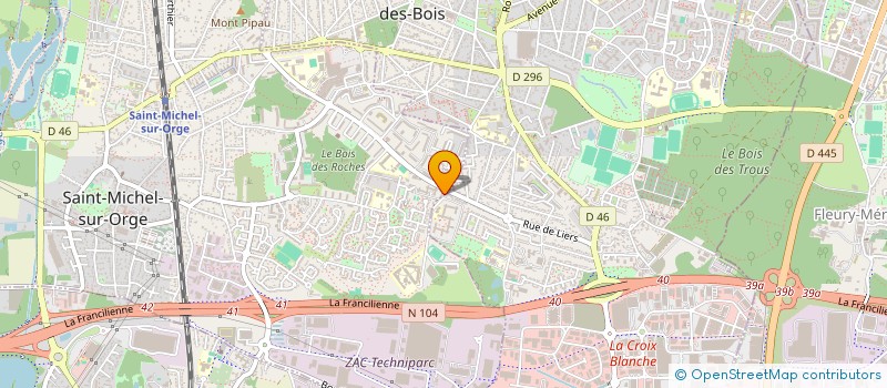 localisation de l'entreprise MADAME TARCILLE NGO HOT  SAINT-MICHEL-SUR-ORGE