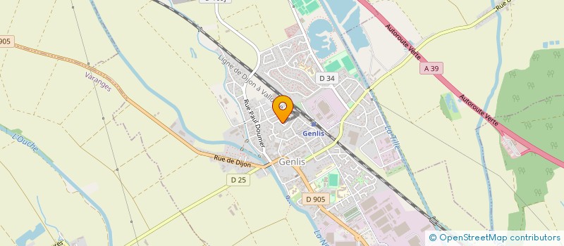 localisation de l'entreprise MADAME TAREK BOUGHANMI  GENLIS