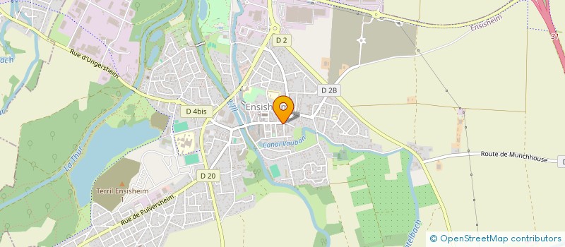 localisation de l'entreprise MADAME TAREK ROUAG  ENSISHEIM