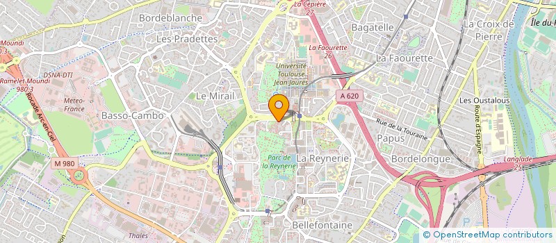 localisation de l'entreprise MADAME TARIDA OUABBACHE à TOULOUSE