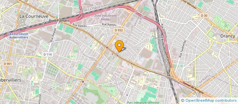 localisation de l'entreprise MADAME TARMIN BEGUM à LA COURNEUVE