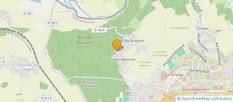 localisation de l'entreprise MADAME TAROUB MASTOURI à DREUX