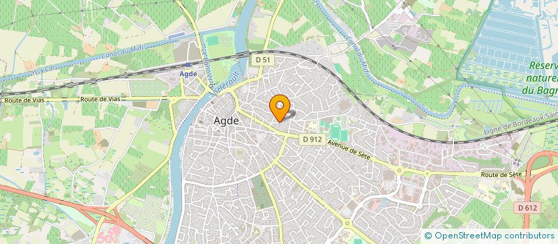 localisation de l'entreprise MADAME TASANEE LORATTANAKUL  AGDE