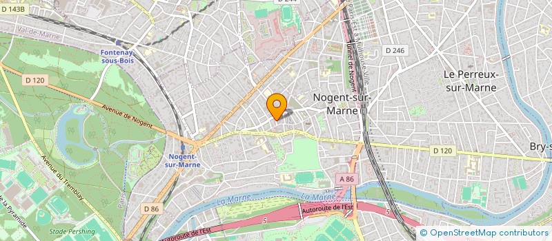 localisation de l'entreprise MADAME TASHA NAZAIRE à NOGENT-SUR-MARNE