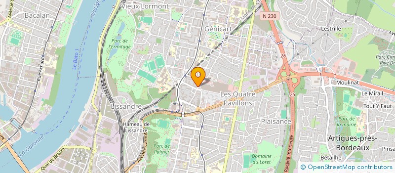 localisation de l'entreprise MADAME TASLIM MAILLOT  LORMONT