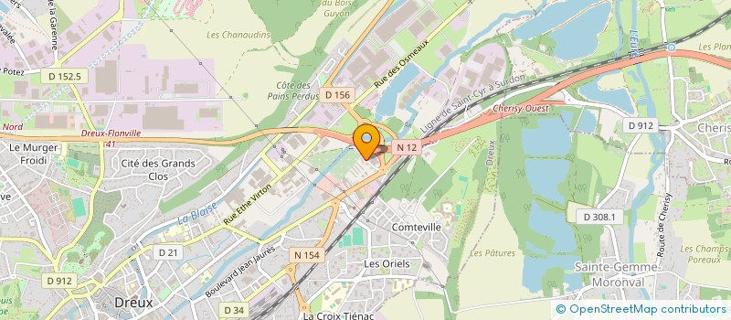 localisation de l'entreprise MADAME TASNEEM KOSAR MIR à DREUX