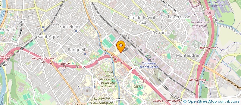 localisation de l'entreprise MADAME TASNIM KAMOUN à TOULOUSE