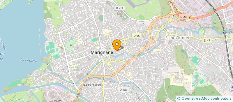 localisation de l'entreprise MADAME TASSADIT AIT EL HADI à MARIGNANE