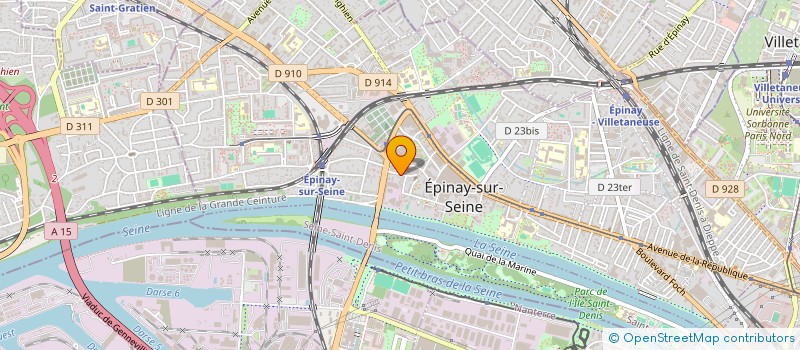 localisation de l'entreprise MADAME TASSADIT ARKOUB à EPINAY-SUR-SEINE