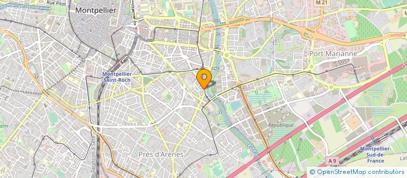 localisation de l'entreprise MADAME TASSADIT BERABEZ à MONTPELLIER