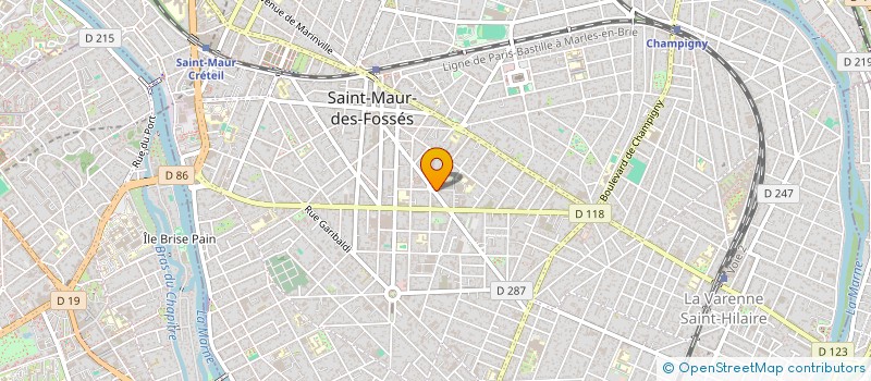 localisation de l'entreprise MADAME TASSADIT DJEMEL à SAINT-MAUR-DES-FOSSES