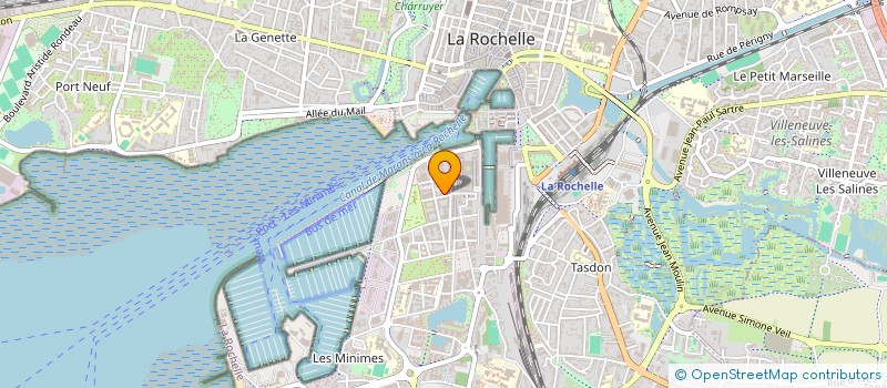 localisation de l'entreprise MADAME TASSADIT IAZZOUGUEN à LA ROCHELLE