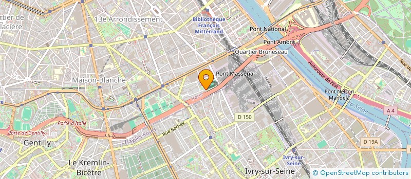 localisation de l'entreprise MADAME TASSADIT KELLAS  PARIS