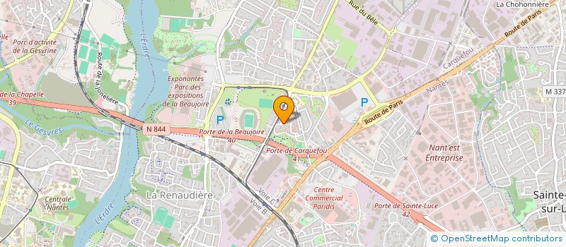 localisation de l'entreprise MADAME TASSADIT KHALDI EP CHAREF à NANTES