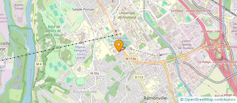 localisation de l'entreprise MADAME TASSADIT OURAD  TOULOUSE