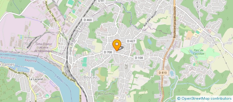 localisation de l'entreprise MADAME TASSADITE AIT HADDI  BOUCAU