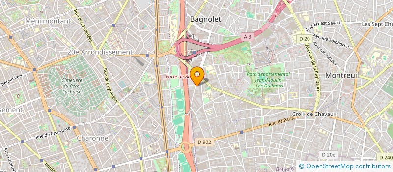 localisation de l'entreprise MADAME TASSAITE RICHE à BAGNOLET