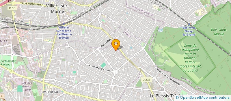 localisation de l'entreprise MADAME TASSNIME LASSOUED  CHAMPIGNY-SUR-MARNE