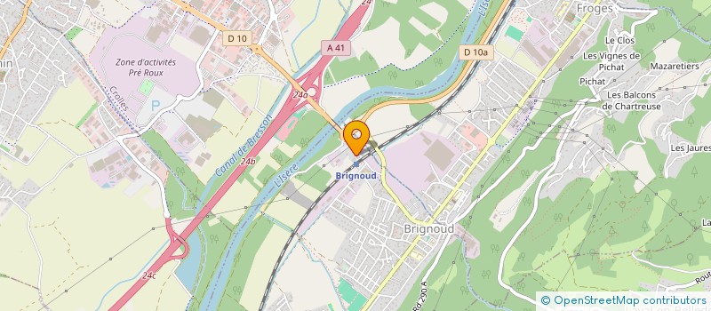 localisation de l'entreprise MADAME TATA ZIANI  VILLARD-BONNOT