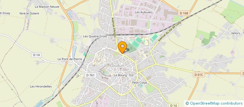 localisation de l'entreprise MADAME TATEVIK POGHOSYAN à LOUDUN