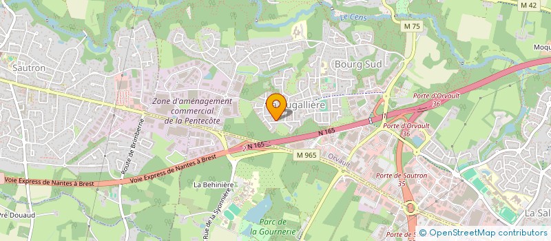 localisation de l'entreprise MADAME TATEVIK SEVOYAN à ORVAULT