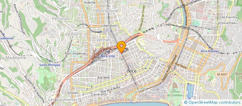 localisation de l'entreprise MADAME TATIANA ALISSOVA à NICE