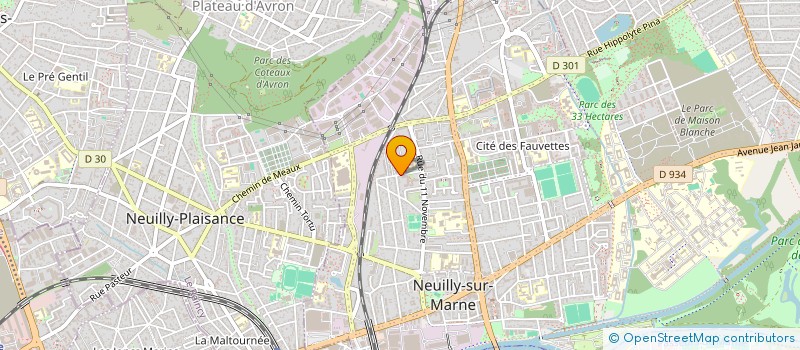 localisation de l'entreprise MADAME TATIANA ALMEIDA à NEUILLY-SUR-MARNE