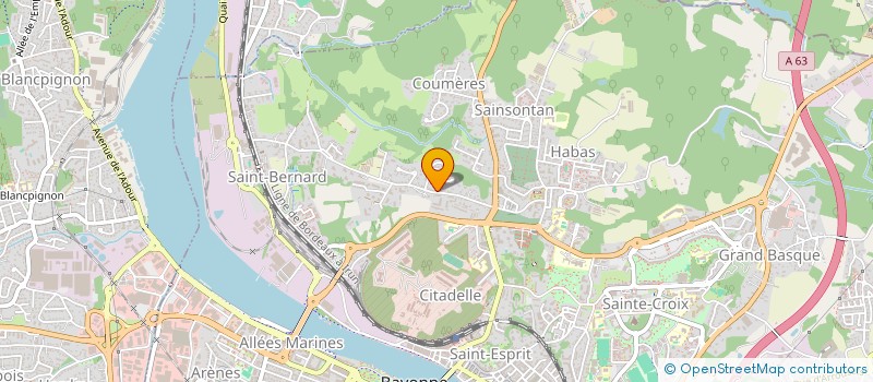 localisation de l'entreprise MADAME TATIANA ALVES DA ROCHA E SILVA à BAYONNE