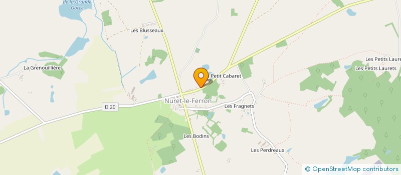 localisation de l'entreprise MADAME TATIANA ARCHAMBAULT à NURET-LE-FERRON