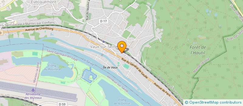 localisation de l'entreprise MADAME TATIANA ASHAKINA à VAUX-SUR-SEINE