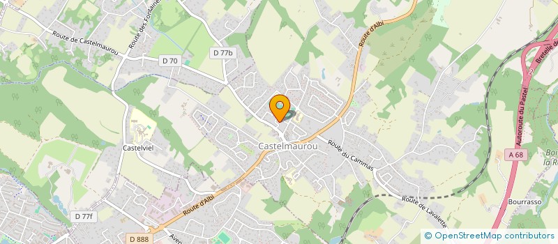 localisation de l'entreprise MADAME TATIANA AWASAI  CASTELMAUROU