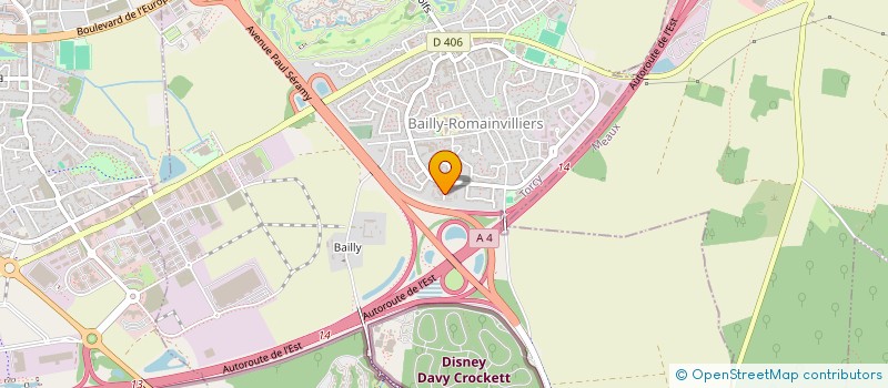 localisation de l'entreprise MADAME TATIANA BENGO  BAILLY-ROMAINVILLIERS