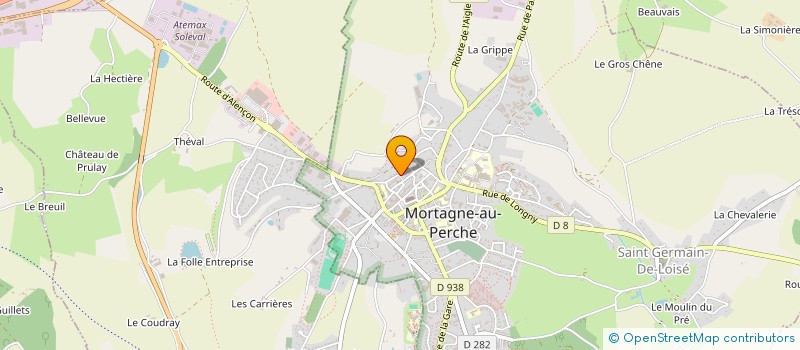 localisation de l'entreprise MADAME TATIANA BIHEL à MORTAGNE-AU-PERCHE