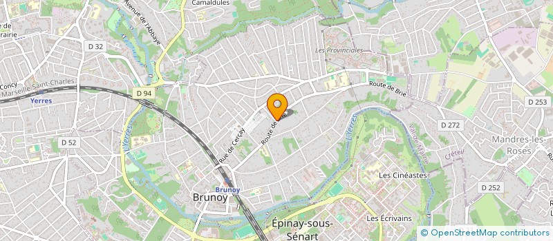 localisation de l'entreprise MADAME TATIANA BOBEICA  BRUNOY