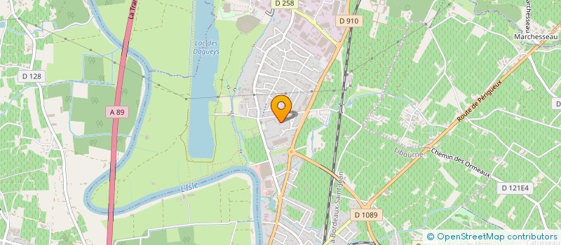 localisation de l'entreprise MADAME TATIANA BORDAS  LIBOURNE