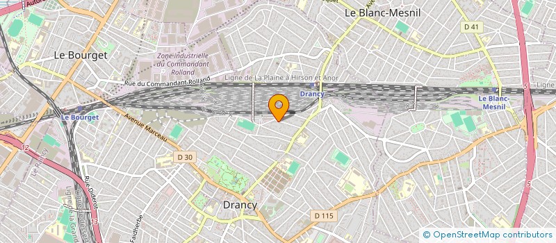 localisation de l'entreprise MADAME TATIANA BOTNARU à DRANCY