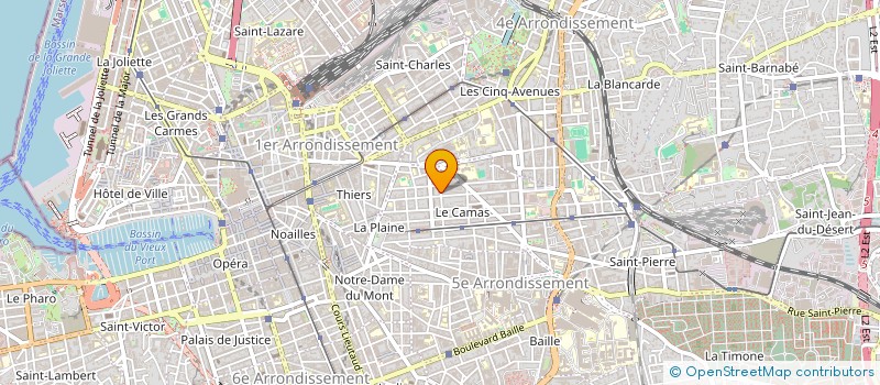 localisation de l'entreprise MADAME TATIANA BOTOVELO à MARSEILLE