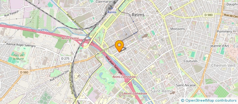 localisation de l'entreprise MADAME TATIANA BOUNAUD  REIMS