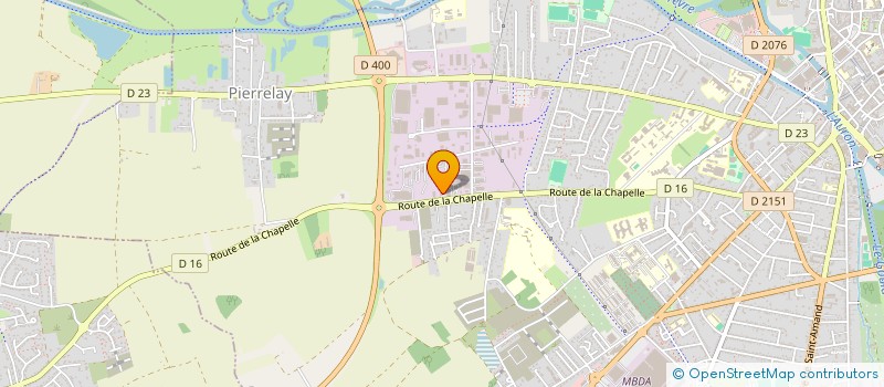 localisation de l'entreprise MADAME TATIANA BRIAND  BOURGES