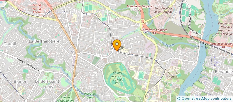 localisation de l'entreprise MADAME TATIANA BRILLANT à NANTES