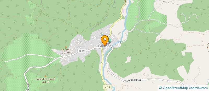 localisation de l'entreprise MADAME TATIANA BRUBACH à CABASSE