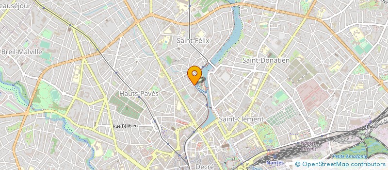 localisation de l'entreprise MADAME TATIANA CHARTIER à NANTES